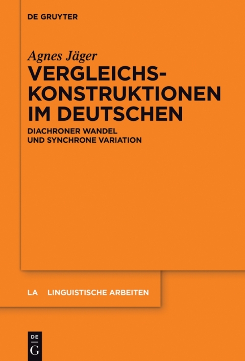 Cover image for book Vergleichskonstruktionen im Deutschen