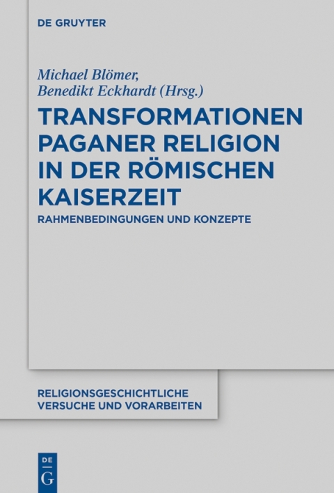 Cover image for book Transformationen paganer Religion in der römischen Kaiserzeit
