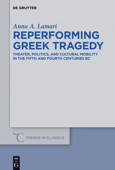 Cover image for book Reperforming Greek Tragedy