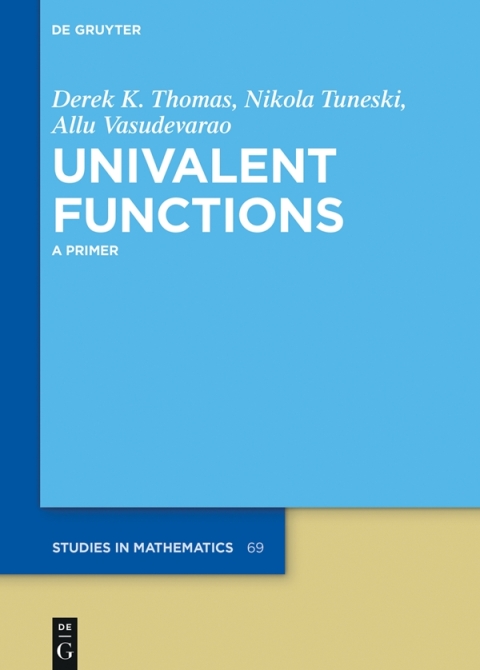 Cover image for book Univalent Functions