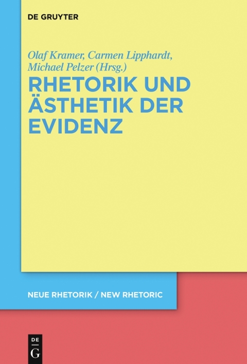 Cover image for book Rhetorik und Ästhetik der Evidenz