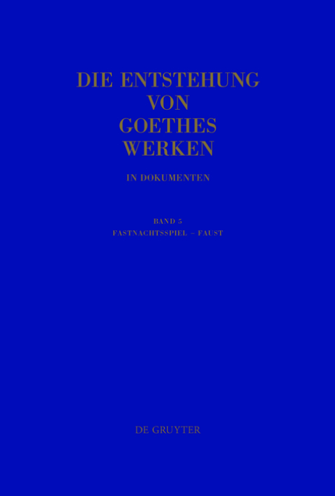 Cover image for book Fastnachtsspiel - Faust