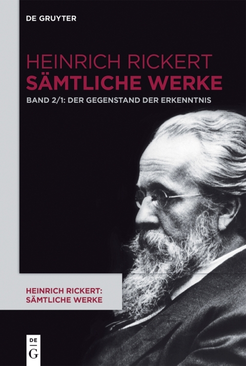 Cover image for book Der Gegenstand der Erkenntnis