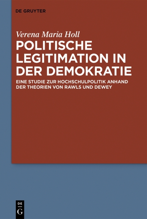 Cover image for book Politische Legitimation in der Demokratie