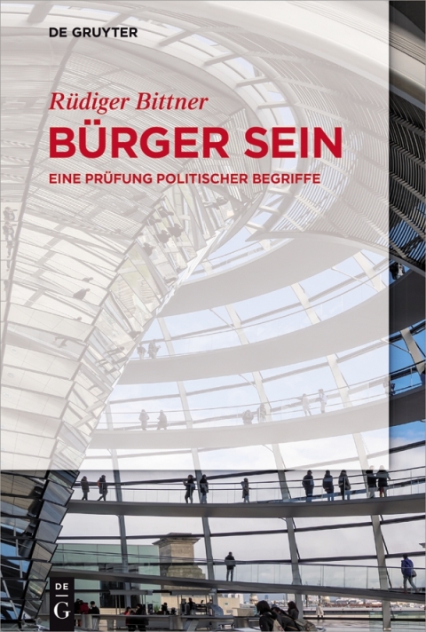 Cover image for book Bürger sein