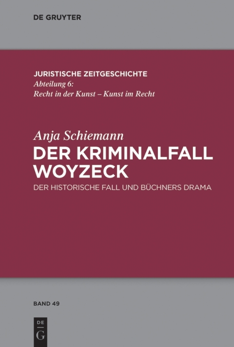 Cover image for book Der Kriminalfall Woyzeck