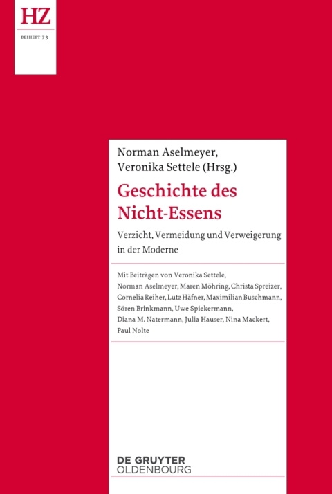 Cover image for book Geschichte des Nicht-Essens
