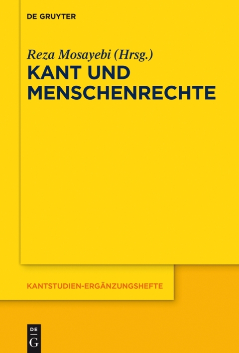 Cover image for book Kant und Menschenrechte