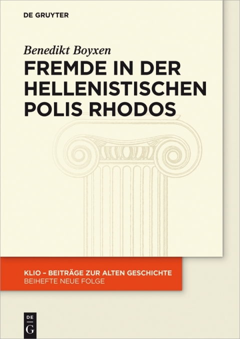 Cover image for book Fremde in der hellenistischen Polis Rhodos