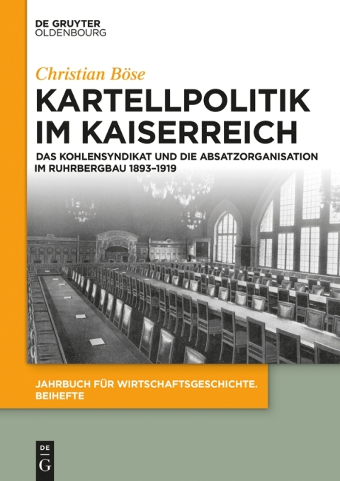 Cover image for book Kartellpolitik im Kaiserreich