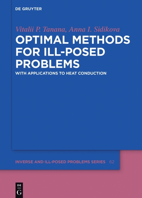 Cover image for book Optimal Methods for Ill-Posed Problems