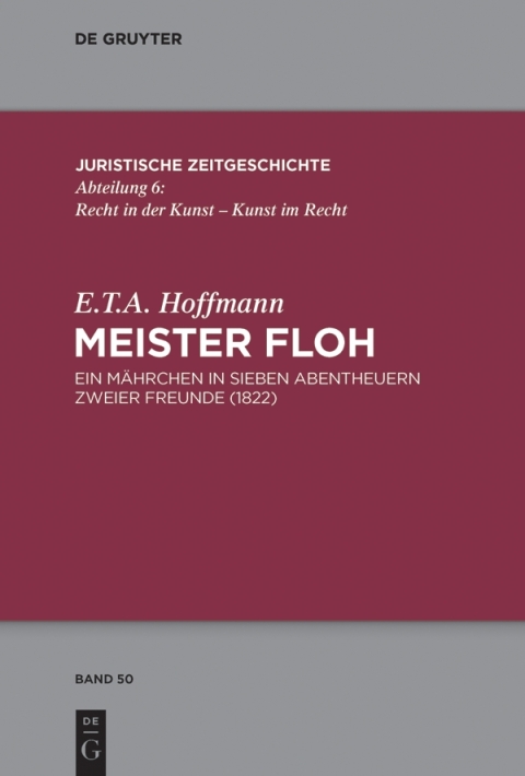 Cover image for book Meister Floh