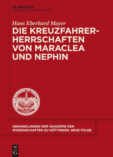 Die Kreuzfahrerherrschaften von Maraclea und Nephin 