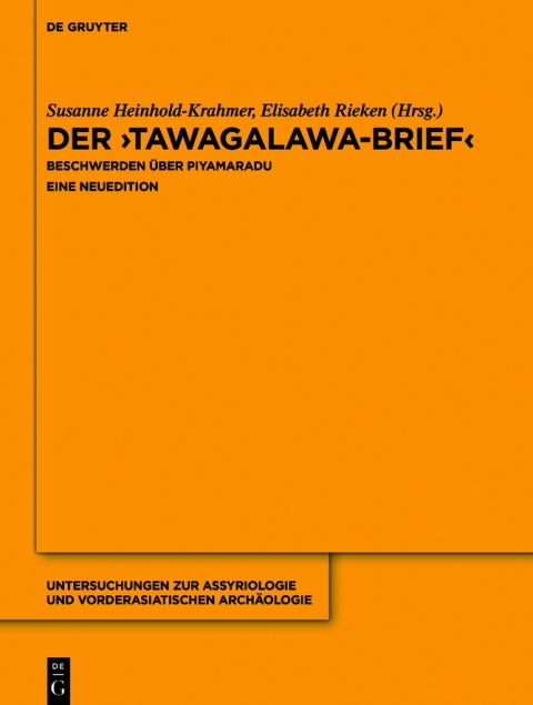 Cover image for book Der "Tawagalawa-Brief"