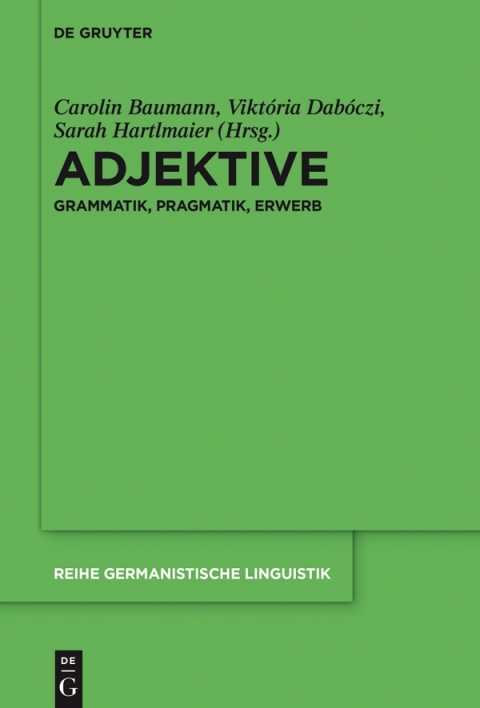 Cover image for book Adjektive