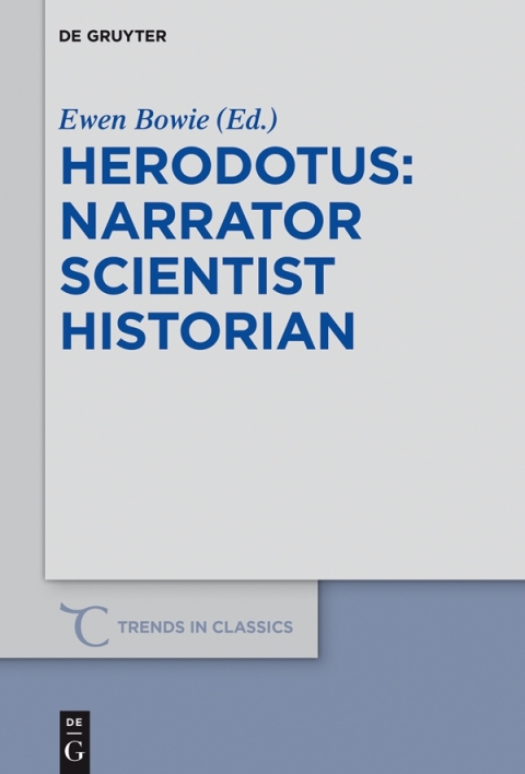 Cover image for book Herodotus - narrator, scientist, historian