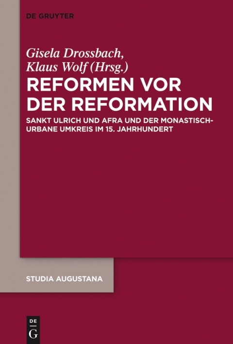Cover image for book Reformen vor der Reformation