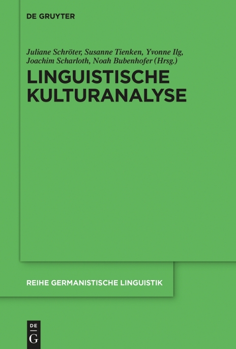 Cover image for book Linguistische Kulturanalyse