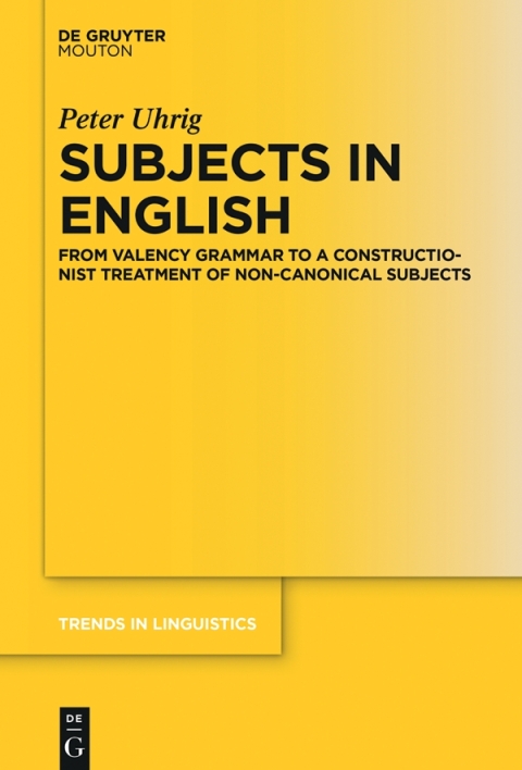 Cover image for book Subjects in English