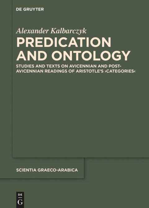 Cover image for book Predication and Ontology