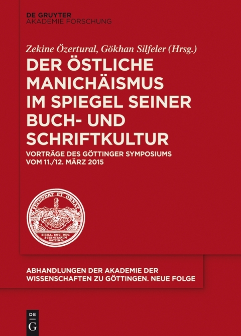 Cover image for book Der östliche Manichäismus im Spiegel seiner Buch- und Schriftkultur