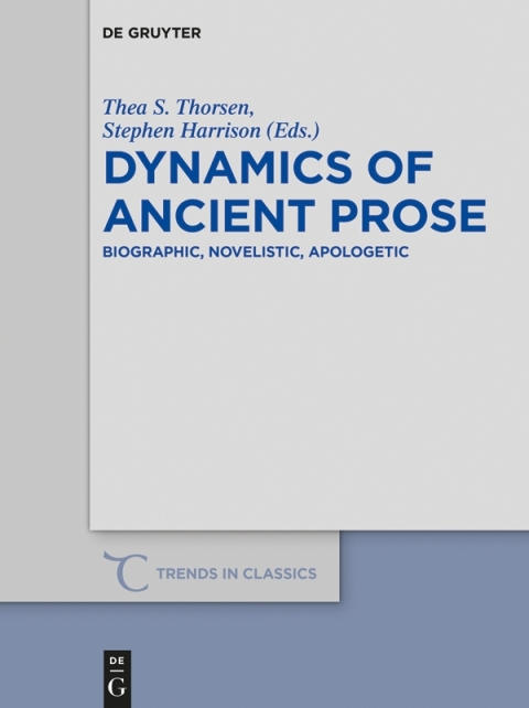 Cover image for book Dynamics of Ancient Prose