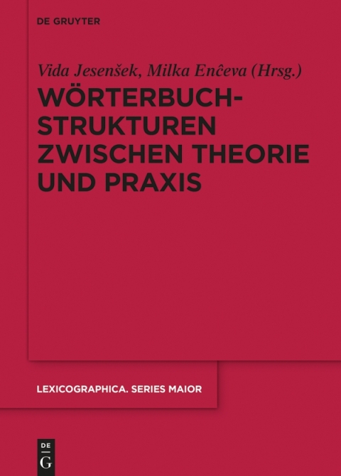 Cover image for book Wörterbuchstrukturen zwischen Theorie und Praxis