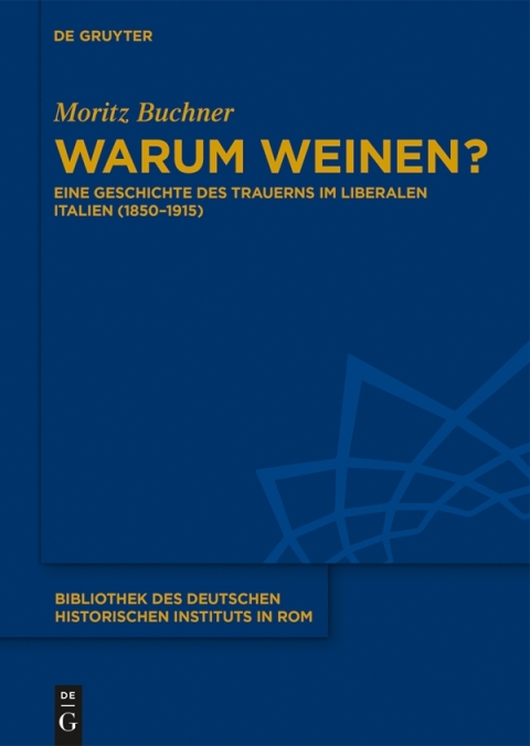 Cover image for book Warum weinen?
