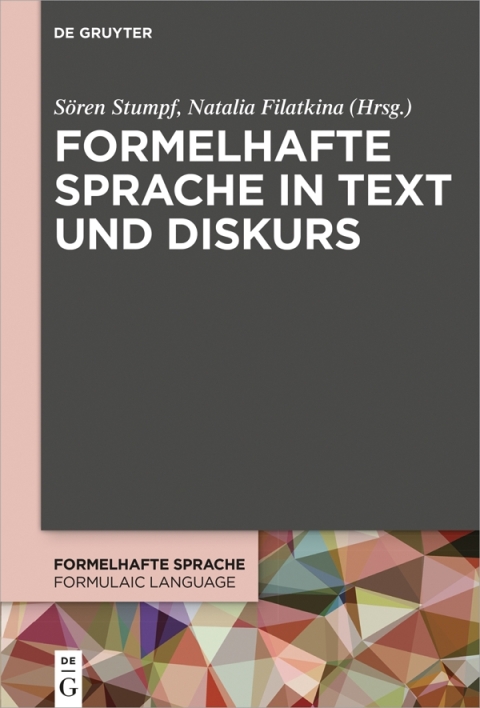 Cover image for book Formelhafte Sprache in Text und Diskurs