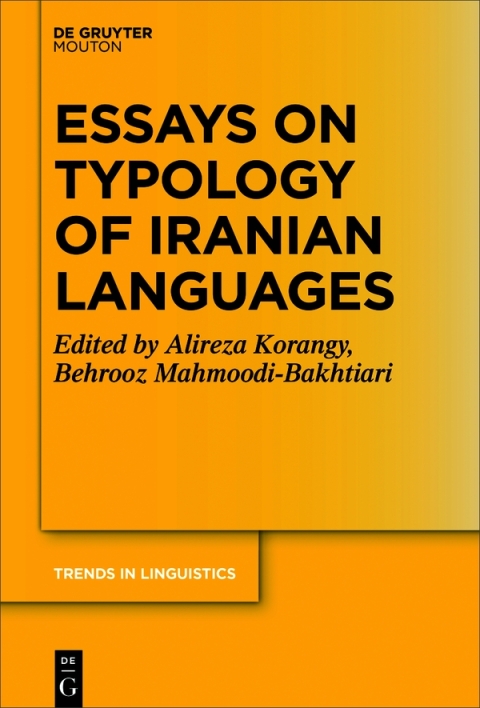 Cover image for book Essays on Typology of Iranian Languages