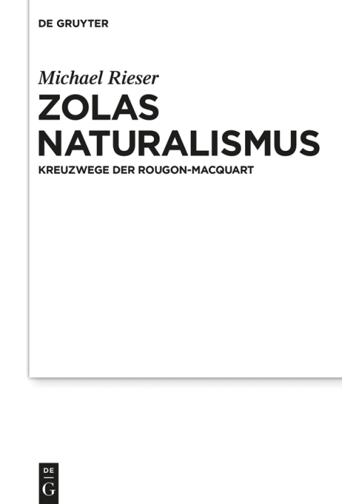 Cover image for book Zolas Naturalismus
