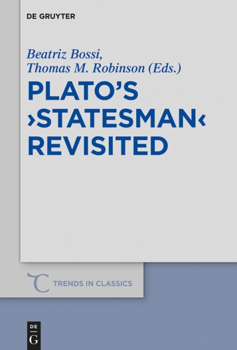 Cover image for book Plato’s ›Statesman‹ Revisited
