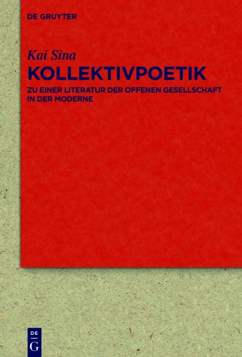 Cover image for book Kollektivpoetik