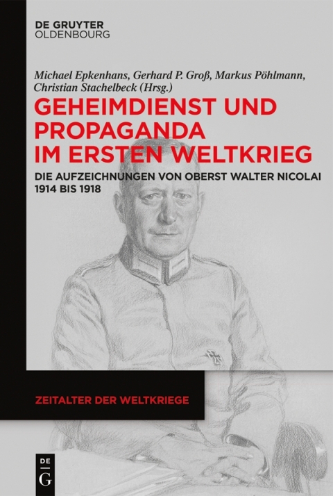 Cover image for book Geheimdienst und Propaganda im Ersten Weltkrieg