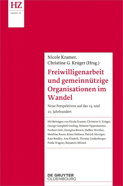 Cover image for book Freiwilligenarbeit und gemeinnützige Organisationen im Wandel
