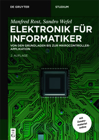 Cover image: Elektronik für Informatiker 2nd edition 9783110608823