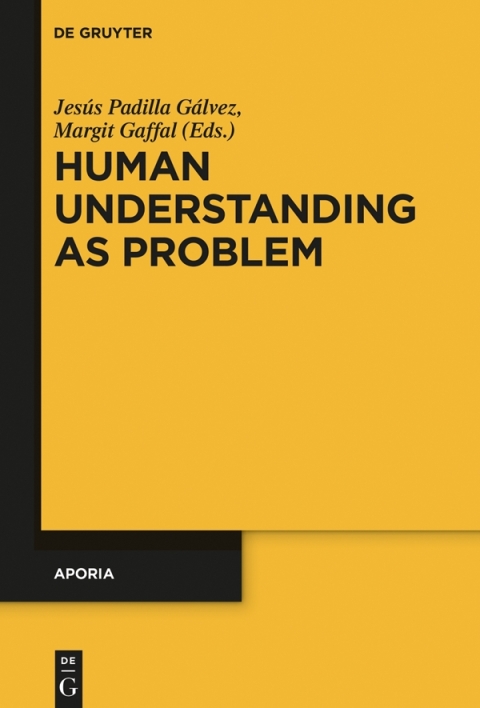 Cover image for book Human Understanding as Problem