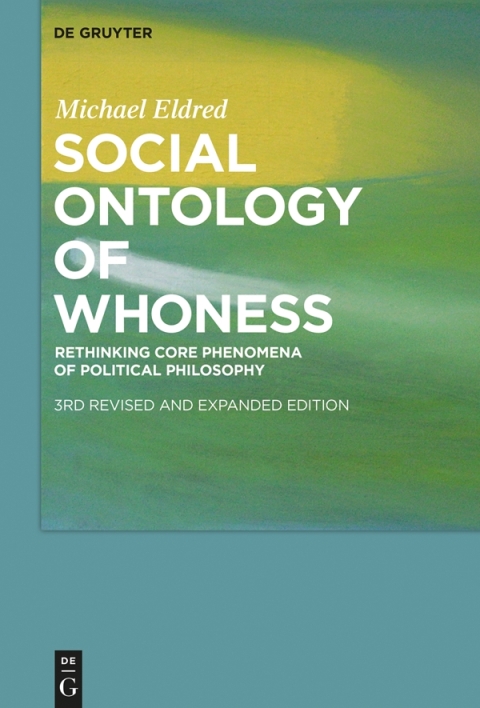Cover image for book Social Ontology of Whoness