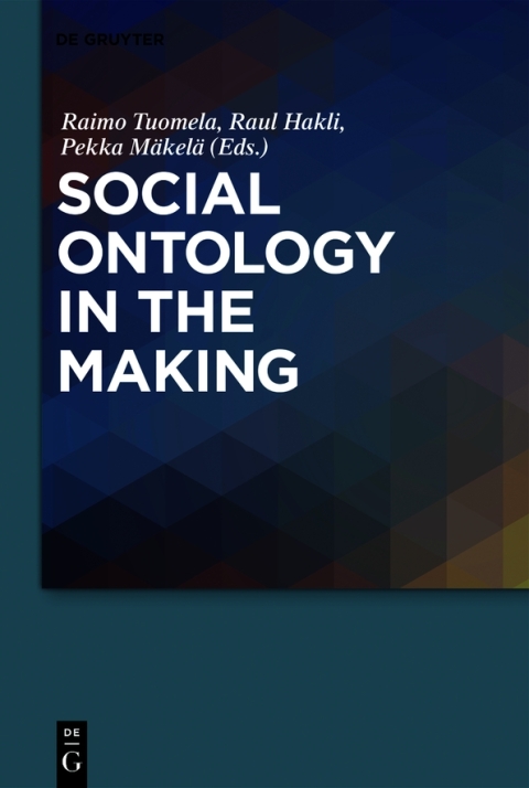 Cover image for book Social Ontology in the Making
