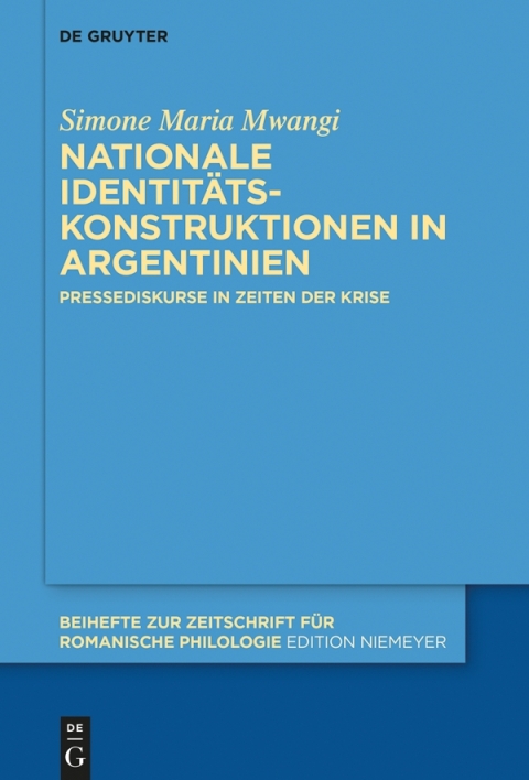 Cover image for book Nationale Identitätskonstruktionen in Argentinien