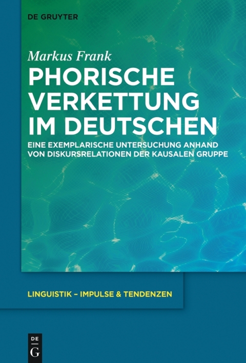 Cover image for book Phorische Verkettung im Deutschen