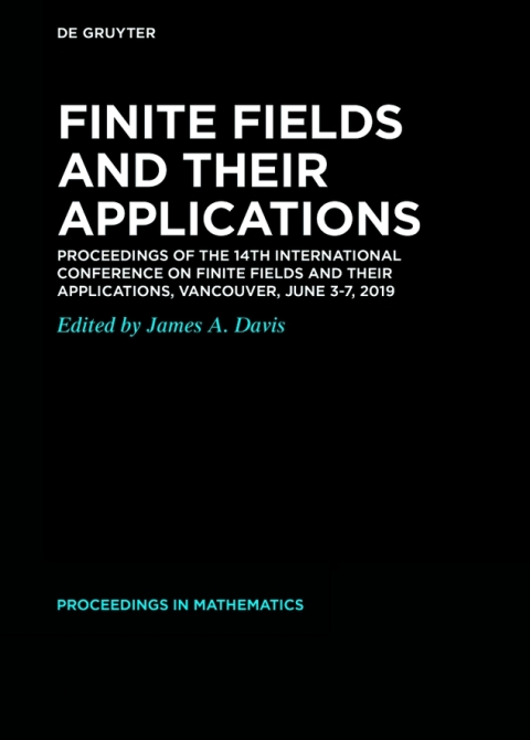 Finite Fields and their Applications 