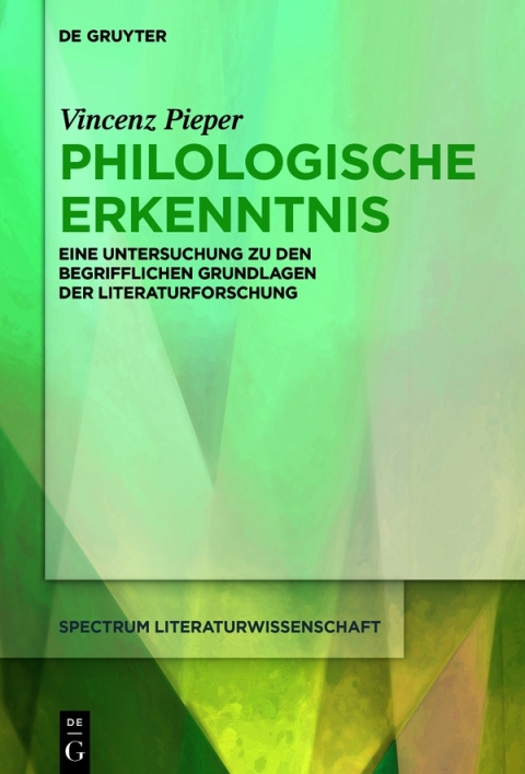 Cover image for book Philologische Erkenntnis