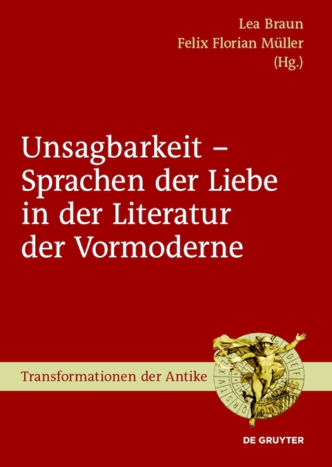 Cover image for book UNSAGBARKEIT (BRAUN/MUELLER) TA E-BOOK