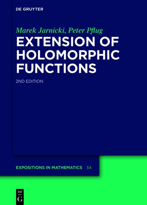Cover image for book Extension of Holomorphic Functions