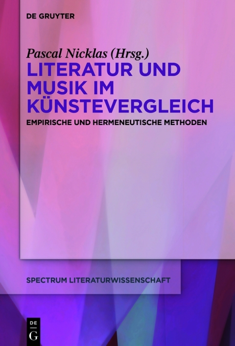Cover image for book Literatur und Musik im Künstevergleich