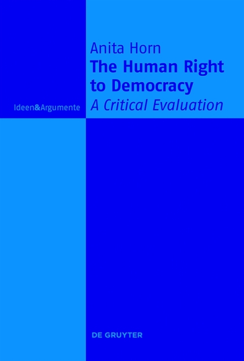 Cover image for book The Human Right to Democracy