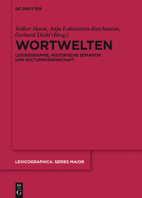 Cover image: Wortwelten 1st edition 9783110632125