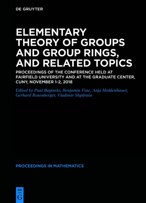 Elementary Theory of Groups and Group Rings, and Related Topics 