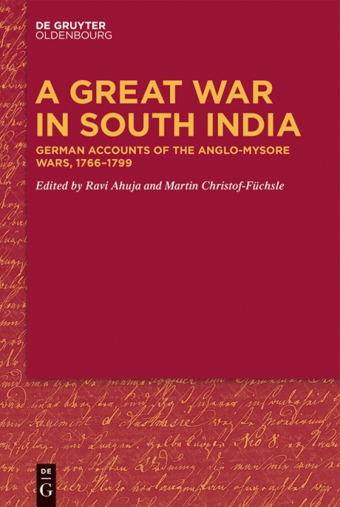 Cover image for book A Great War in South India